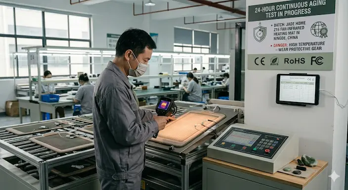 thermal imaging quality control aging test far infrared heating mat ce rohs.webp