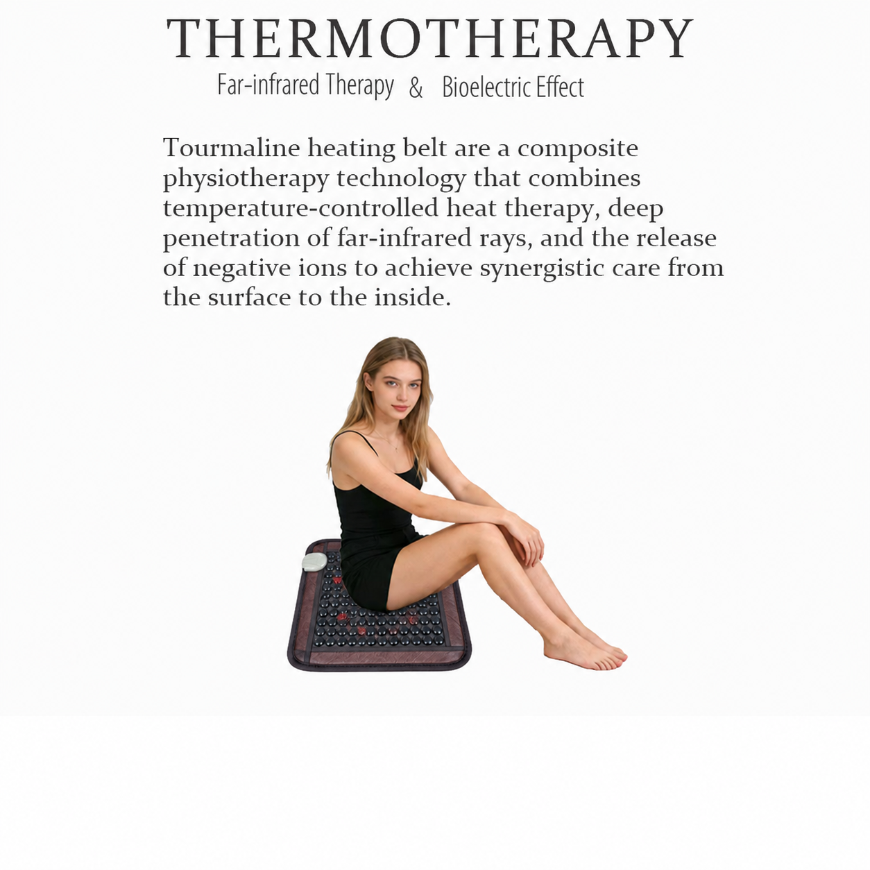 Foot Massager Far Infrared Pain Relief front view for B2B buyers
