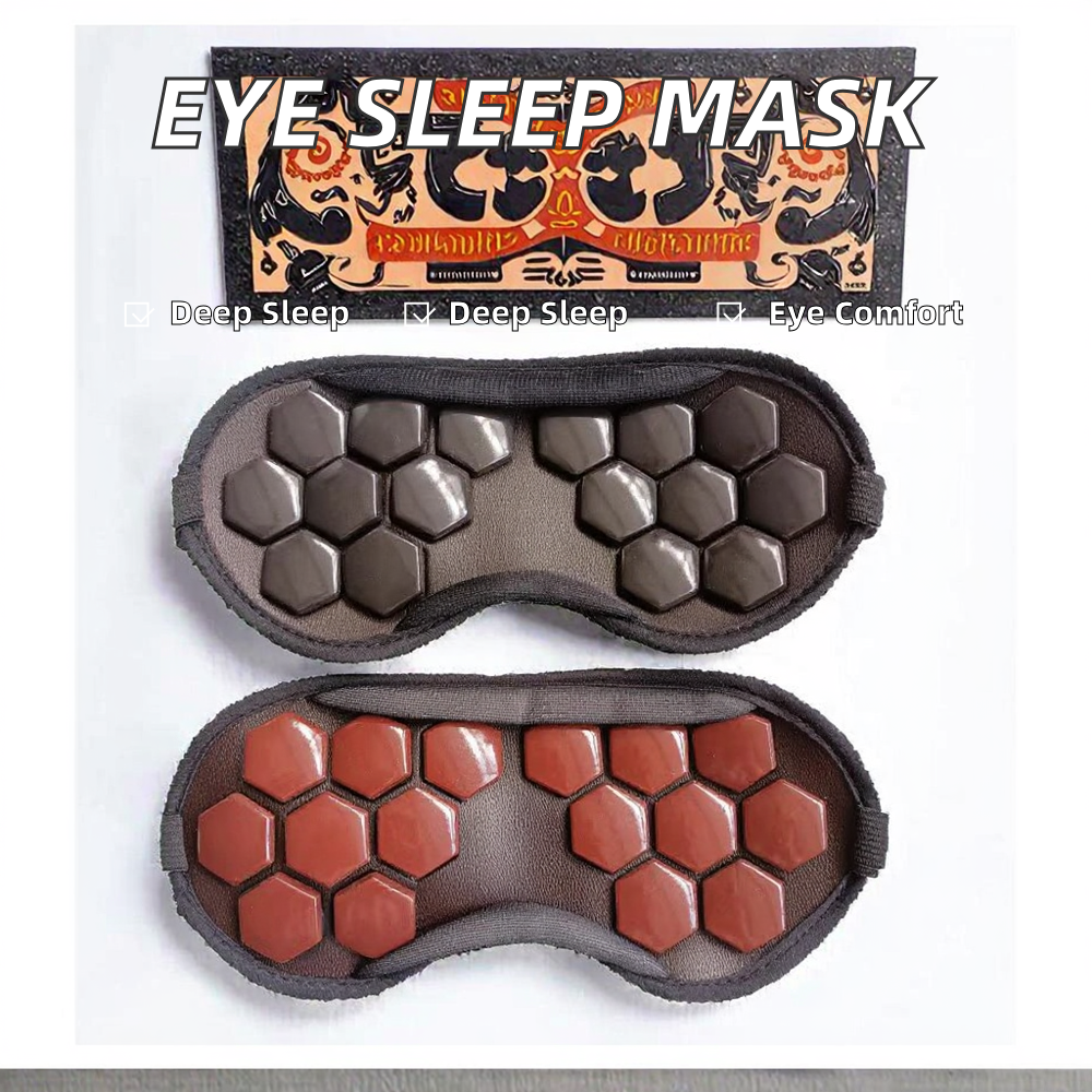 Heated Eye Mask Infused Tourmaline front view for B2B buyers