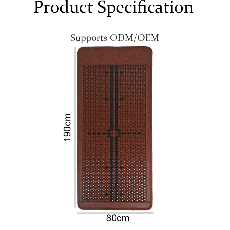 Tourmaline Mat Far Infrared Blood Circulation detail view and export packaging