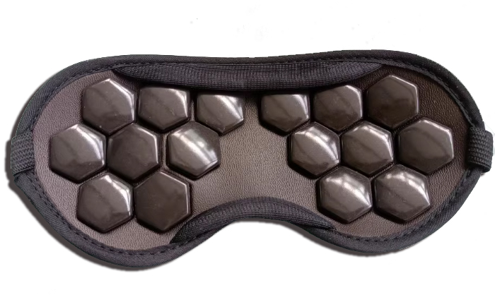 Eye Massager Hexagon Tourmaline front view for B2B buyers