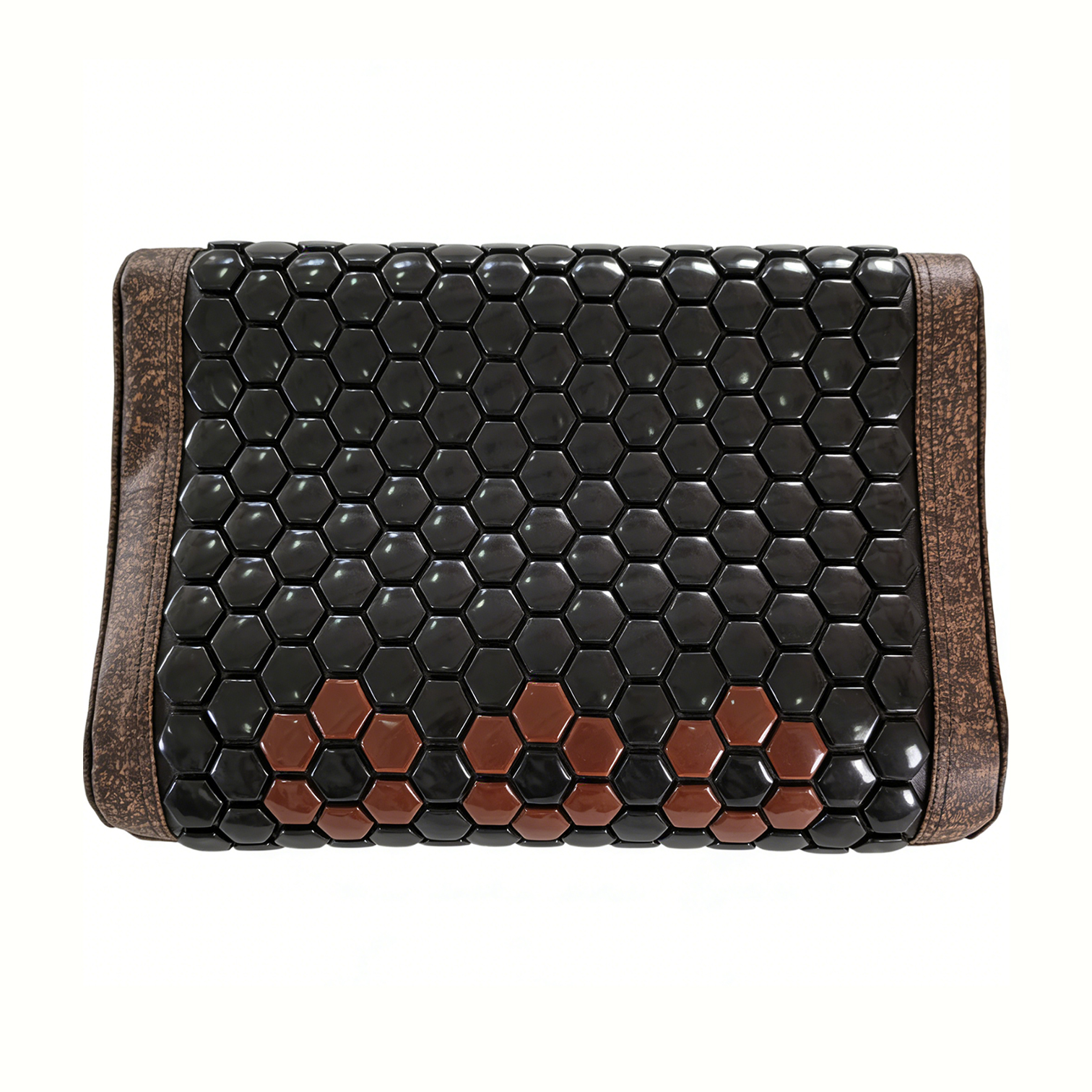 Neck Shoulder Massager Black Leather OEM/ODM customization sample