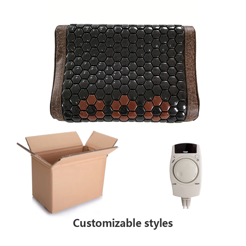 Neck Shoulder Massager Black Leather factory quality inspection photo