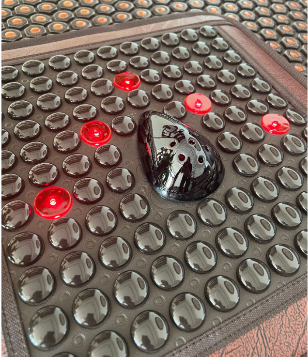 Tourmaline Mat Clay Ball detail view and export packaging