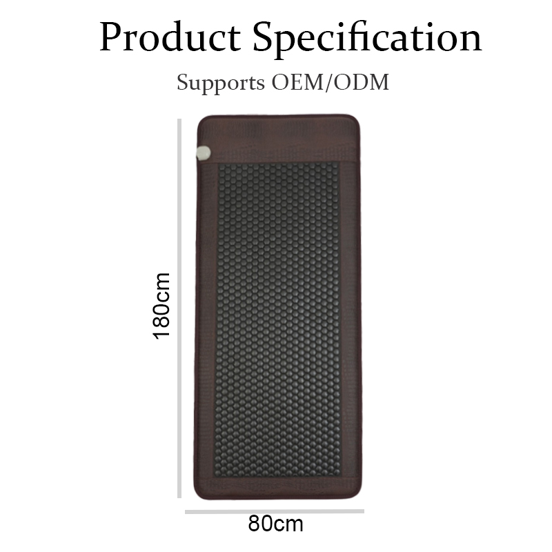 Tourmaline Mat Hexagon Body Relaxation detail view and export packaging