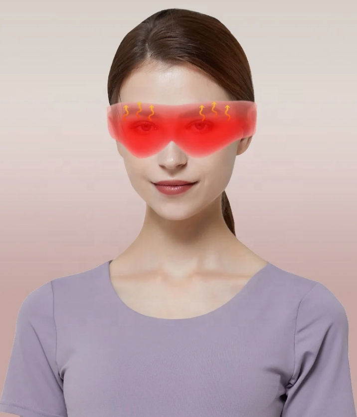 Heated Eye Mask Hydrating Tourmaline detail view and export packaging
