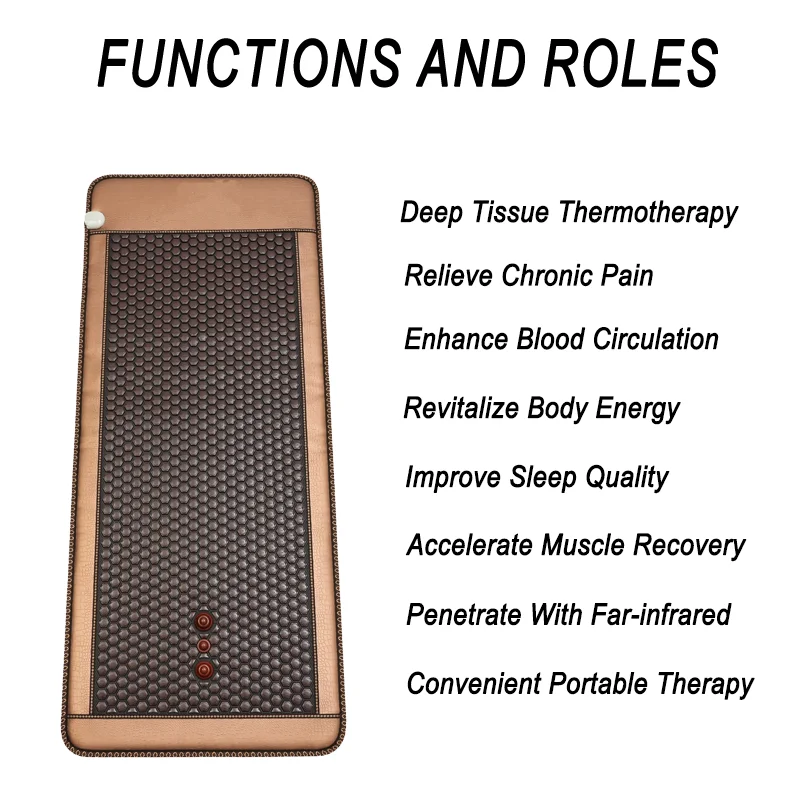 Tourmaline Mat Full Body Sleep OEM/ODM customization sample