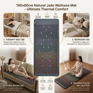 Tens Massager Tourmaline Amethyst wholesale from Ningde Julia factory