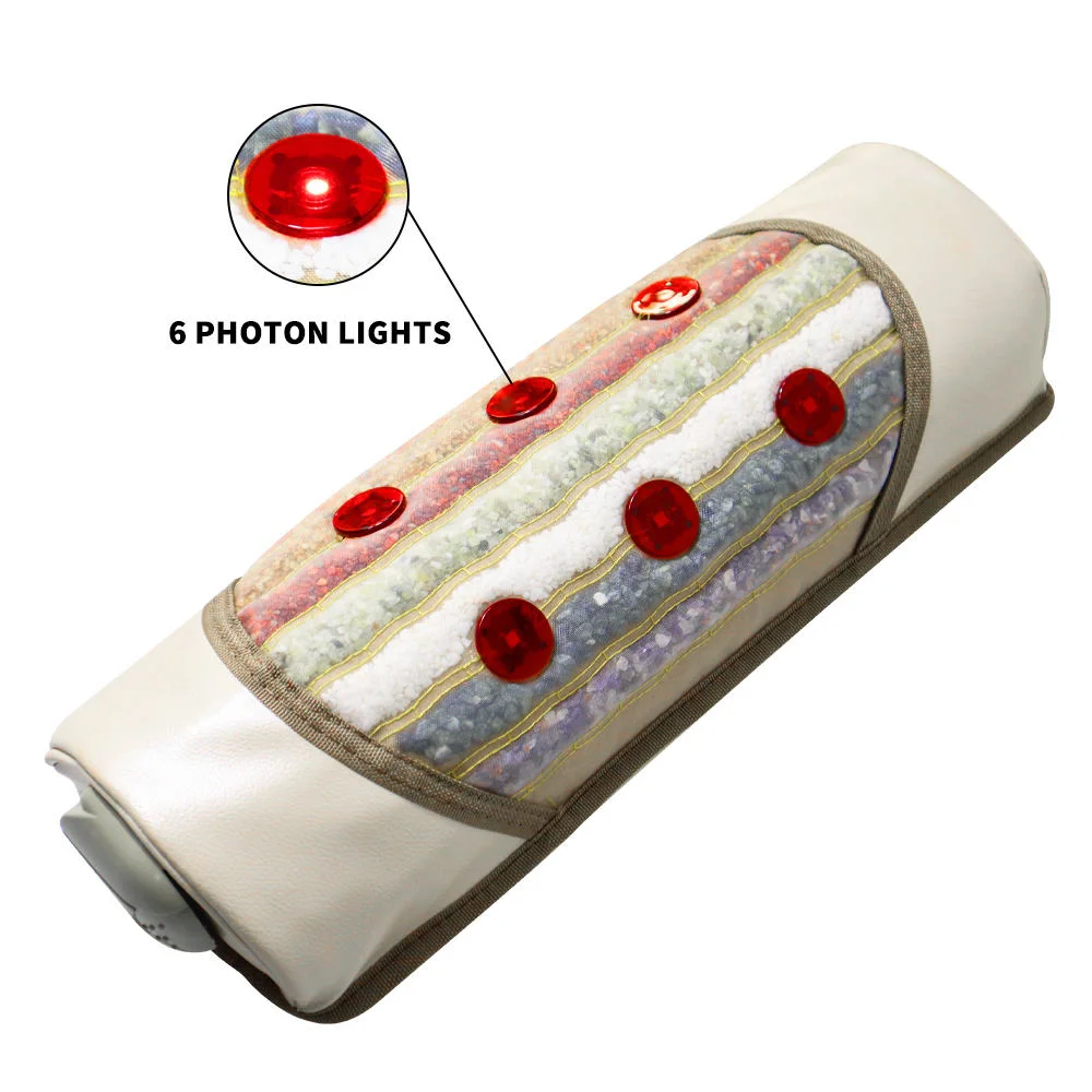 Neck Shoulder Massager Negative Ion Crystal front view for B2B buyers