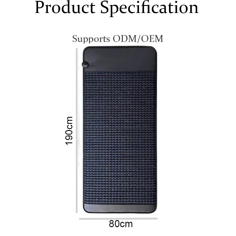 Pemf Mat Tourmaline Crystal OEM/ODM customization sample