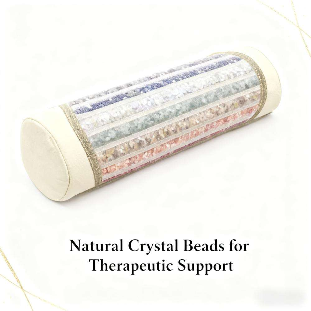 Neck Shoulder Massager Tourmaline Crystal detail view and export packaging