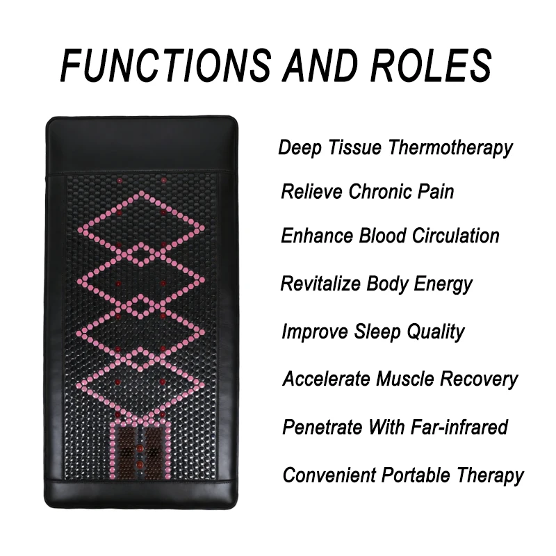 Tourmaline Mat Far Infrared Full Body OEM/ODM customization sample