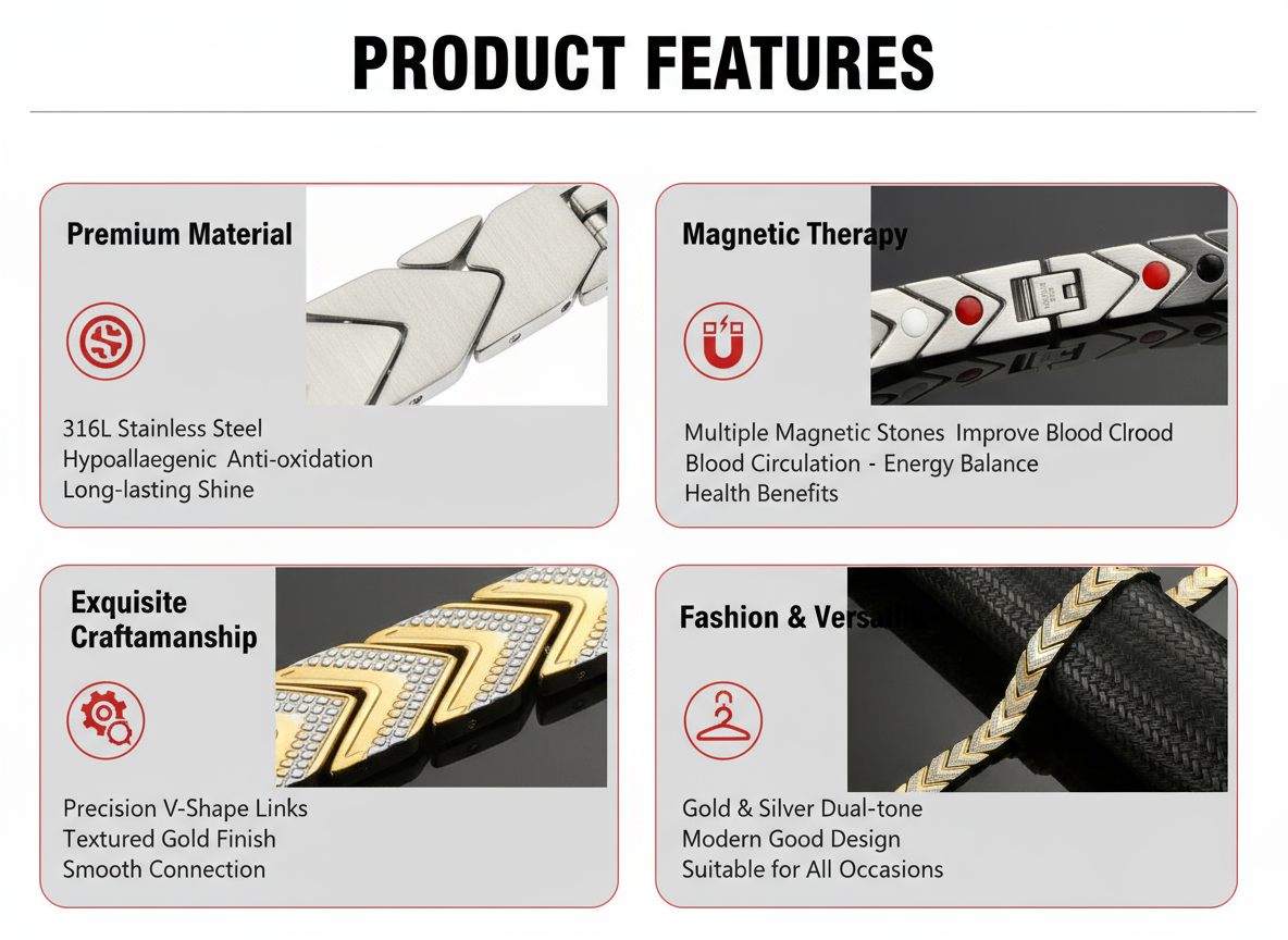 Tourmaline Mat Trendy Gold detail view and export packaging