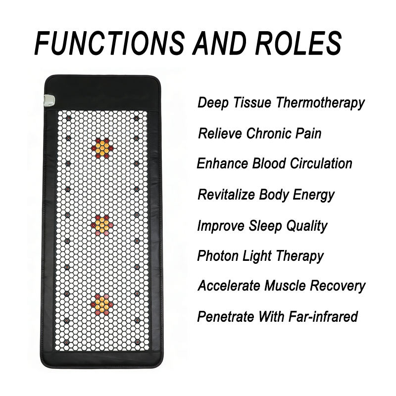 Tourmaline Mat Pain Relief Biophoton OEM/ODM customization sample