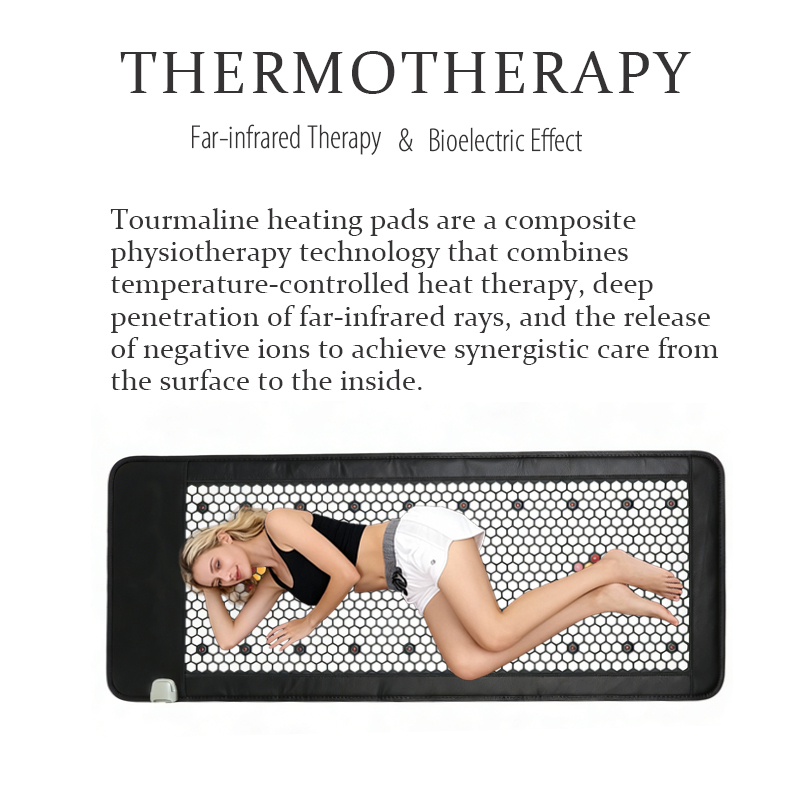 Tourmaline Mat Pain Relief Biophoton front view for B2B buyers