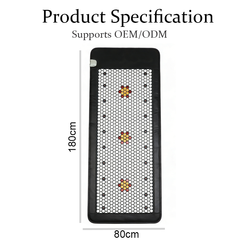 Tourmaline Mat Pain Relief Biophoton detail view and export packaging